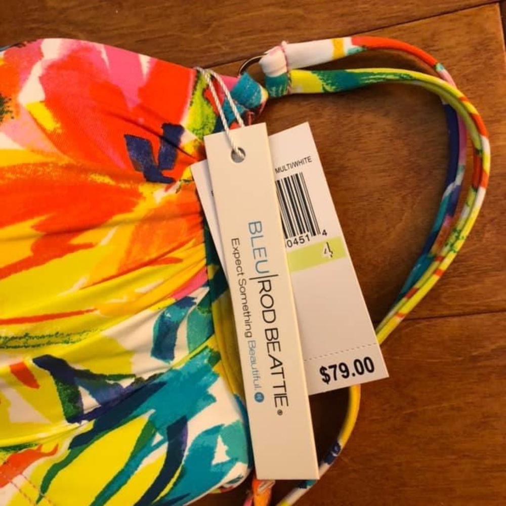 NWT Bleu Rod Beattie bathing suit
